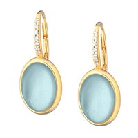 Pendientes Marcello Pane Mujer in Plata ORGM 049 CELESTE - ORGM 049 CELESTE